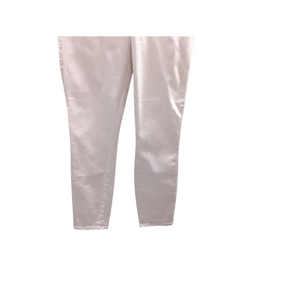 L'Agence Jeans Women's Size 25 Quartz Pink Margot Skinny Cotton Blend